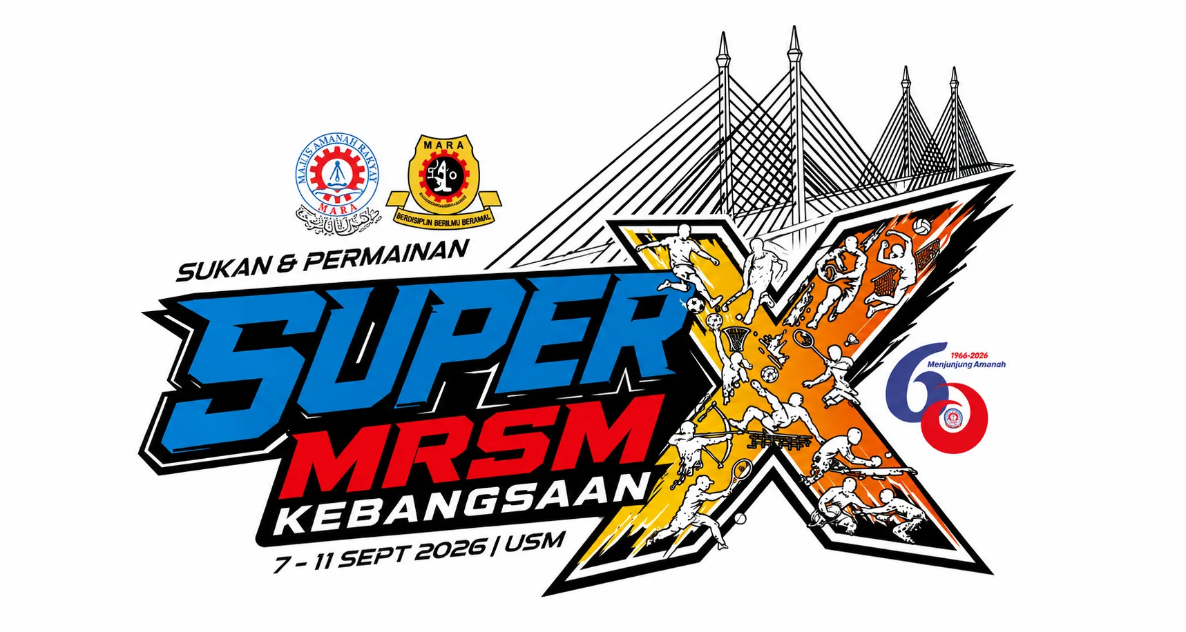 Logo rasmi SUPER X 2026